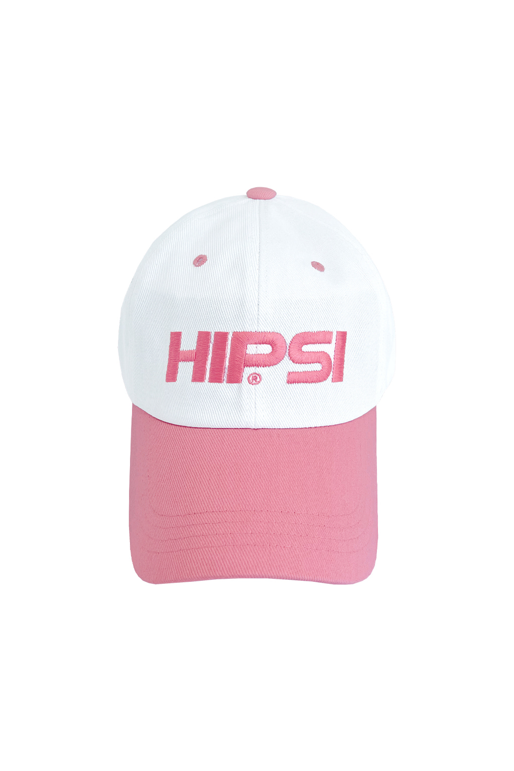 Hipsy color matching ball cap strawberry pink