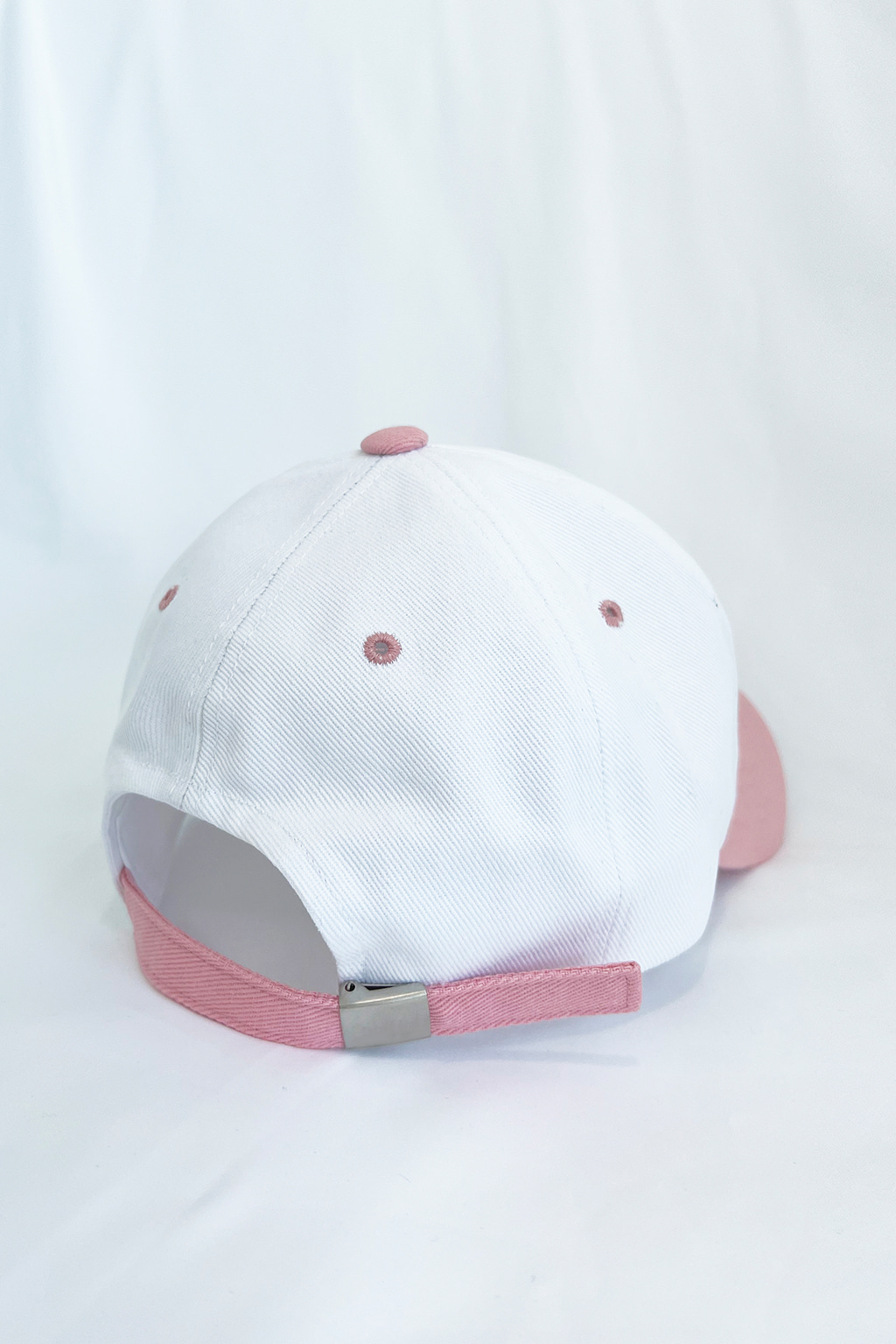Hipsy color matching ball cap strawberry pink